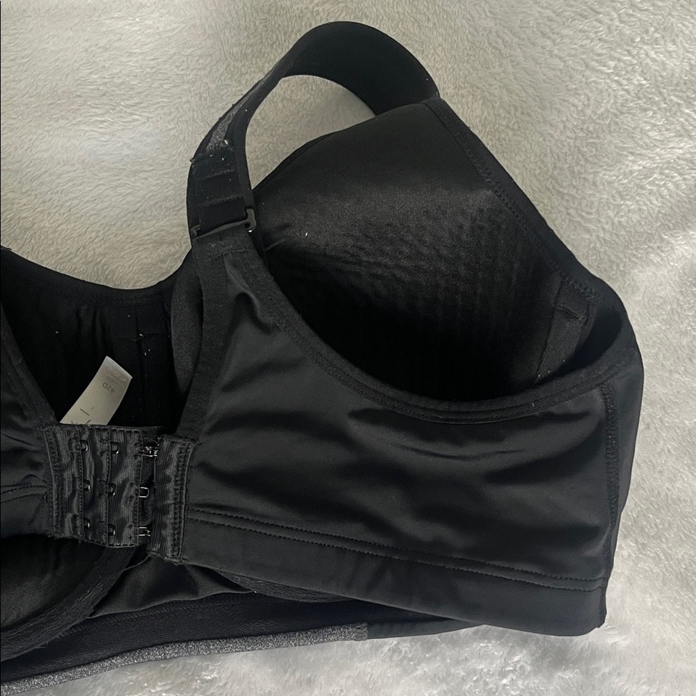 Livi Active Black and Gray Sports Bra - Picture 9 of 9